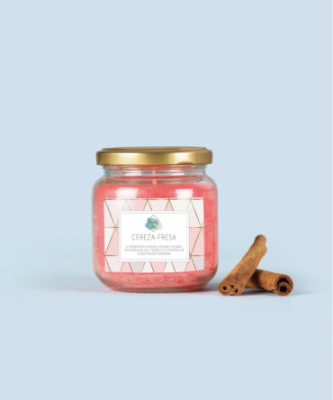 VELA CEREZA FRESA